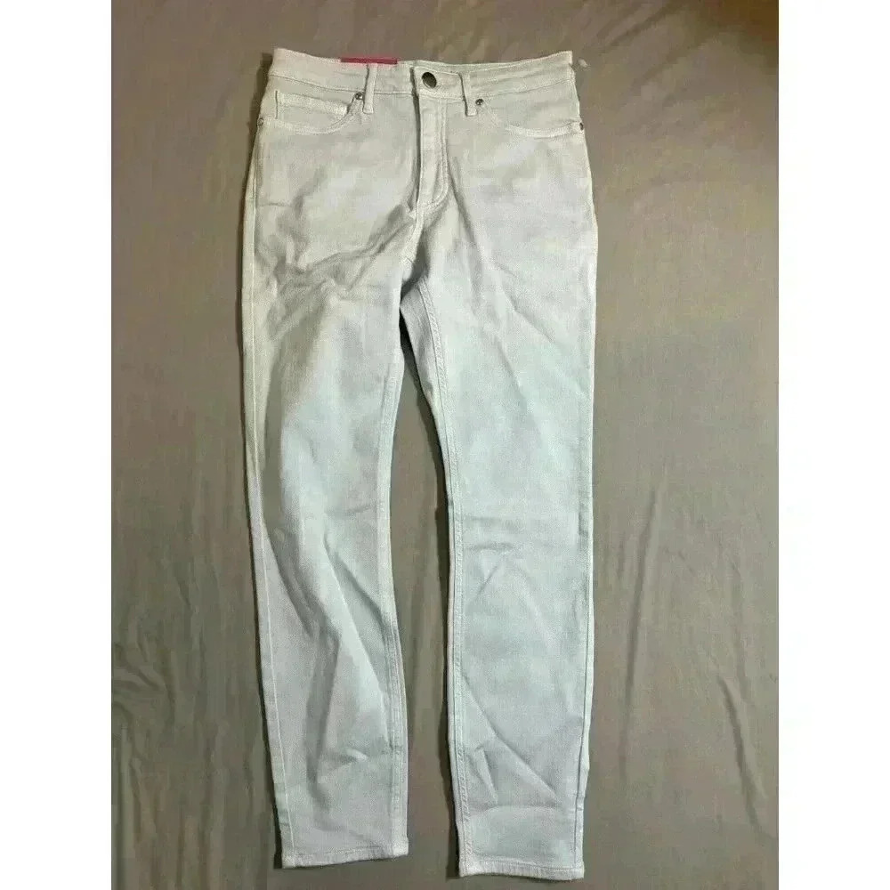 SPANX White/Blue Skinny Jeggings